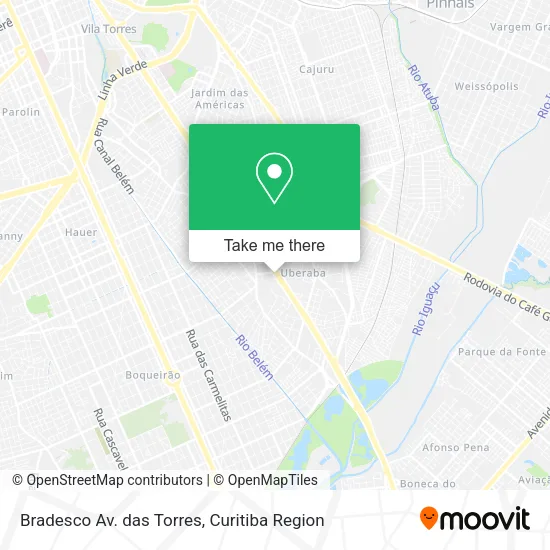 Bradesco Av. das Torres map