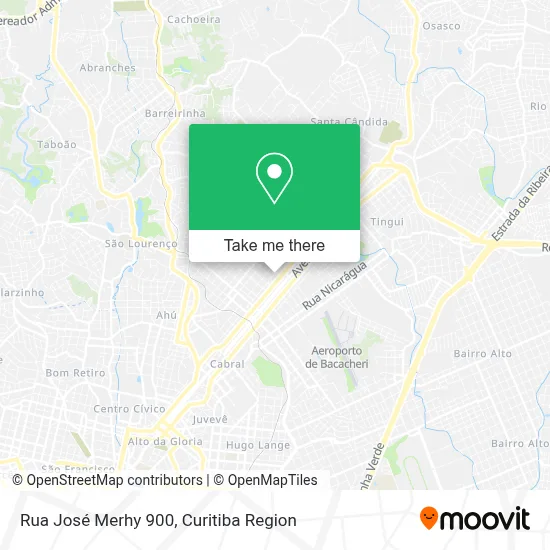 Rua José Merhy 900 map