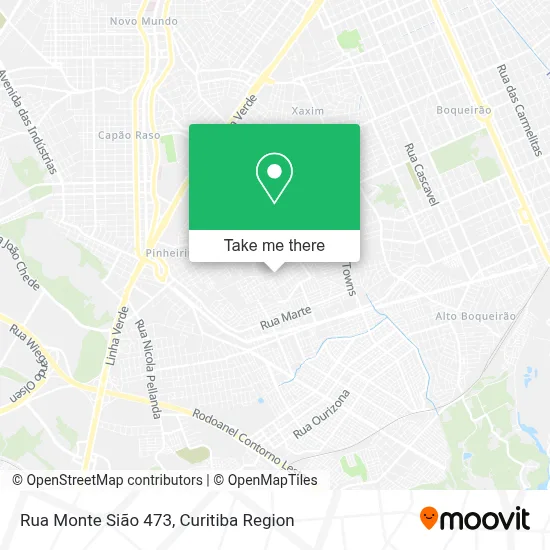 Rua Monte Sião 473 map
