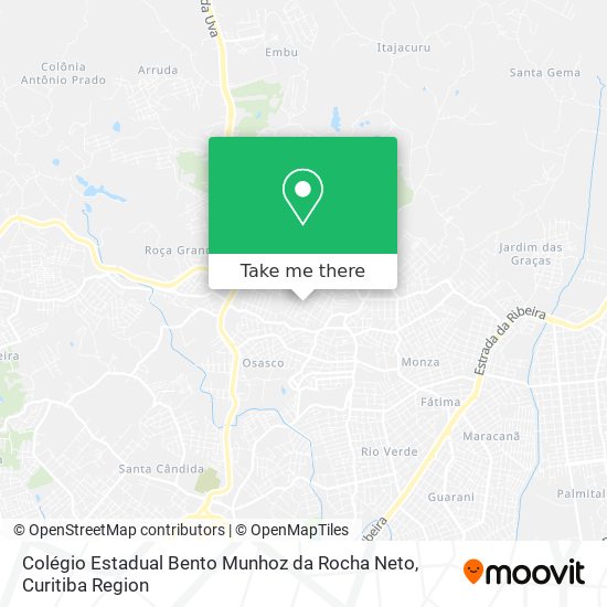 Colégio Estadual Bento Munhoz da Rocha Neto map