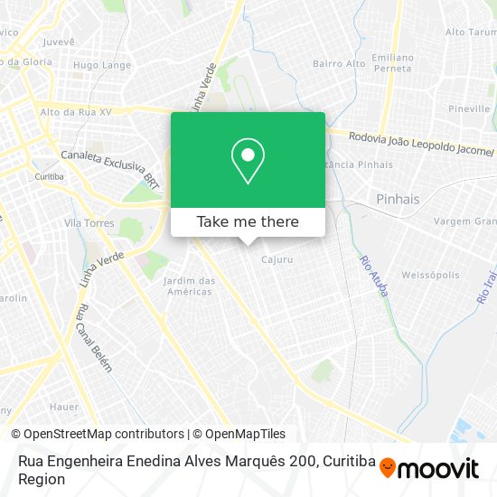 Rua Engenheira Enedina Alves Marquês 200 map