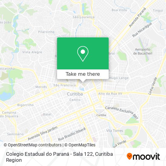 Colegio Estadual do Paraná - Sala 122 map