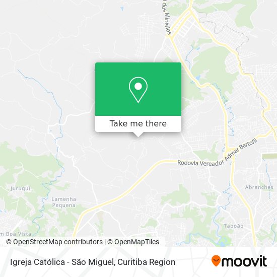 Igreja Católica - São Miguel map