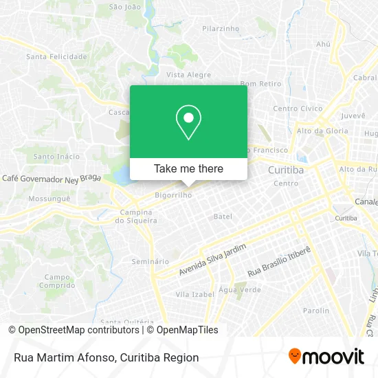Rua Martim Afonso map