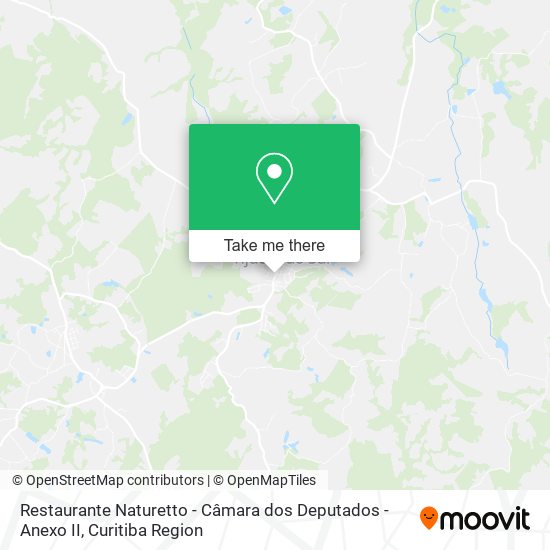 Restaurante Naturetto - Câmara dos Deputados - Anexo II map