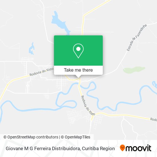 Giovane M G Ferreira Distribuidora map