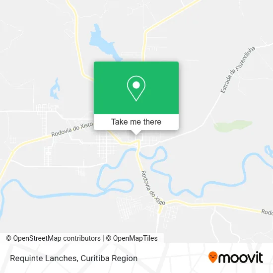 Requinte Lanches map