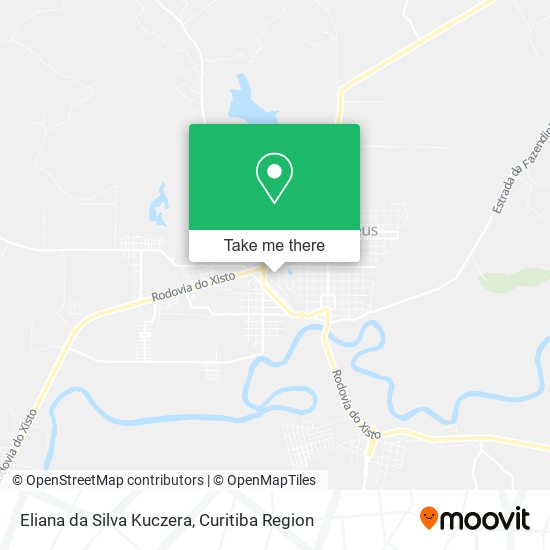 Eliana da Silva Kuczera map