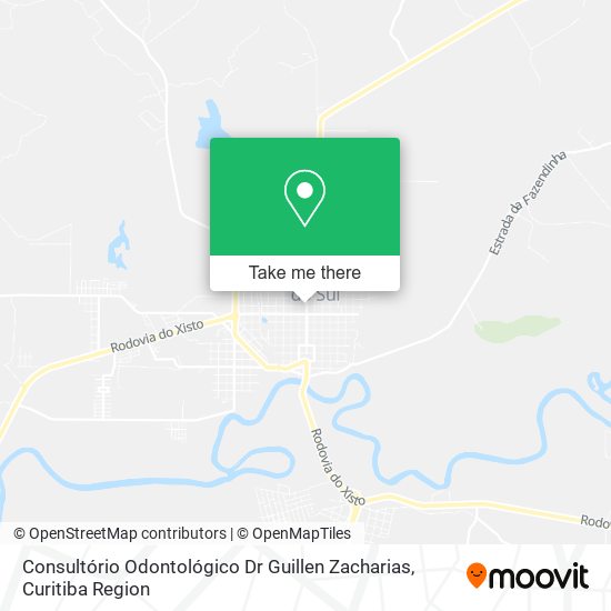 Consultório Odontológico Dr Guillen Zacharias map