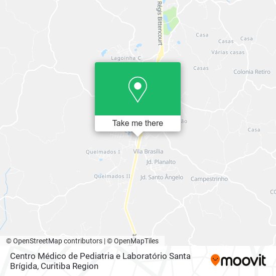 Centro Médico de Pediatria e Laboratório Santa Brígida map