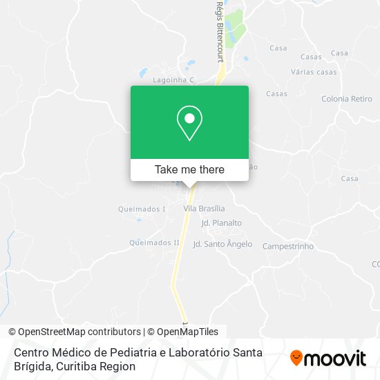 Centro Médico de Pediatria e Laboratório Santa Brígida map