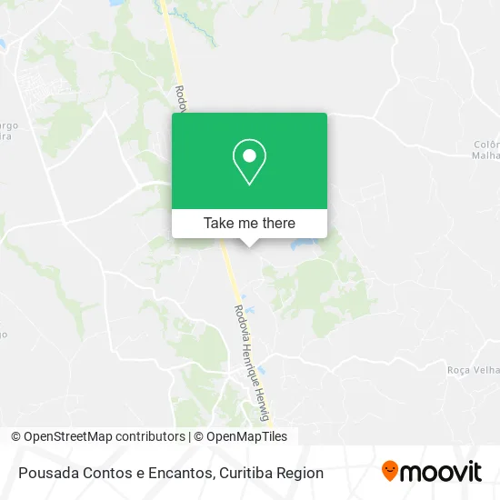 Pousada Contos e Encantos map