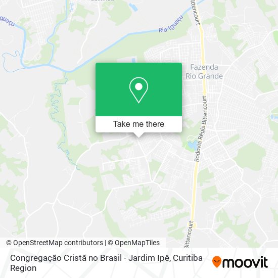 Congregação Cristã no Brasil - Jardim Ipê map