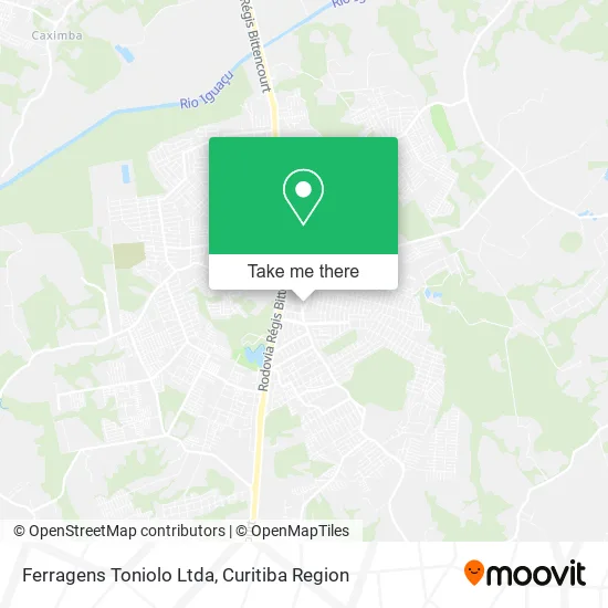 Ferragens Toniolo Ltda map