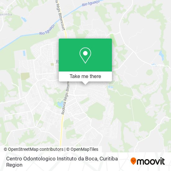 Centro Odontologico Instituto da Boca map