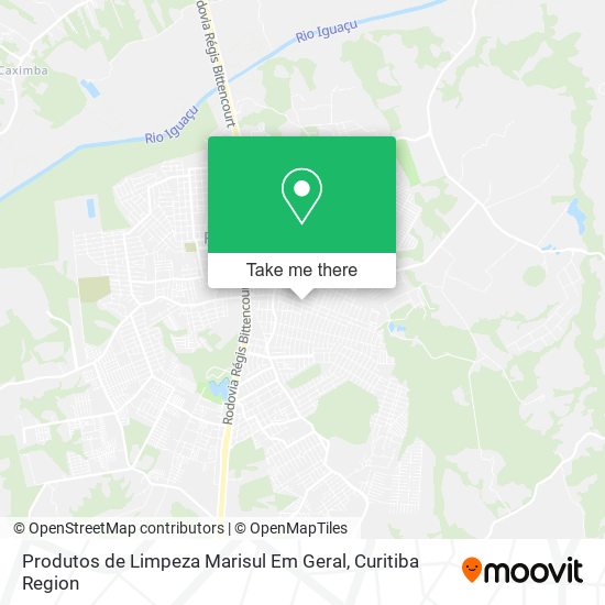 Produtos de Limpeza Marisul Em Geral map