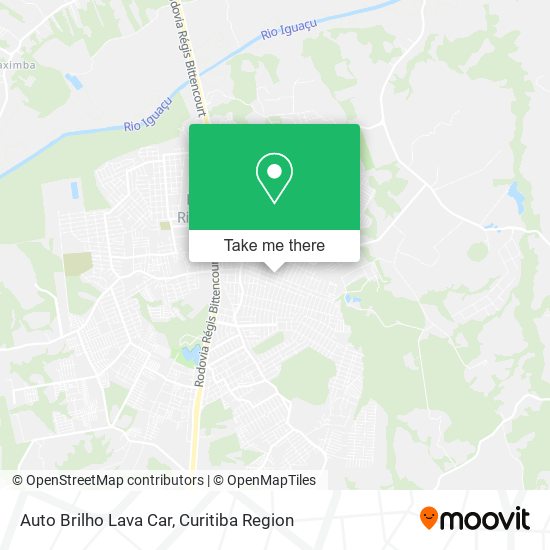 Auto Brilho Lava Car map