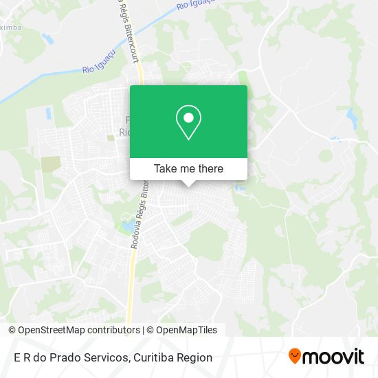 Mapa E R do Prado Servicos