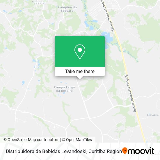 Distribuidora de Bebidas Levandoski map