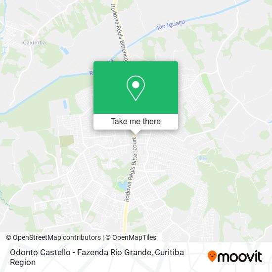 Odonto Castello - Fazenda Rio Grande map