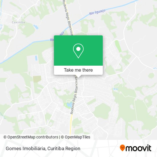 Gomes Imobiliária map