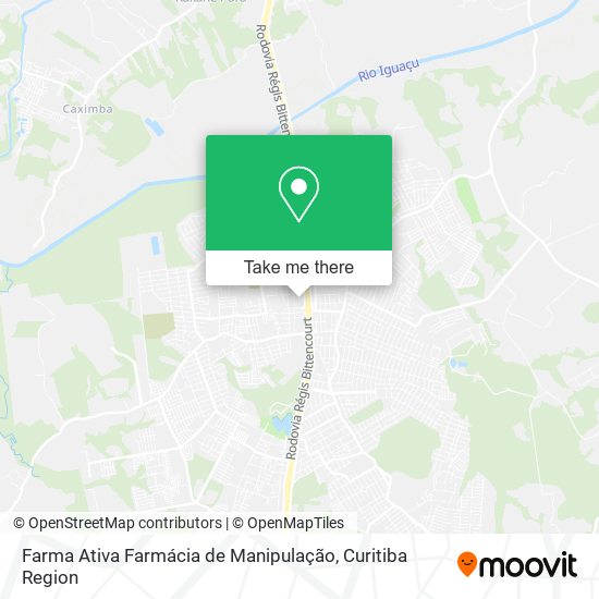 Mapa Farma Ativa Farmácia de Manipulação