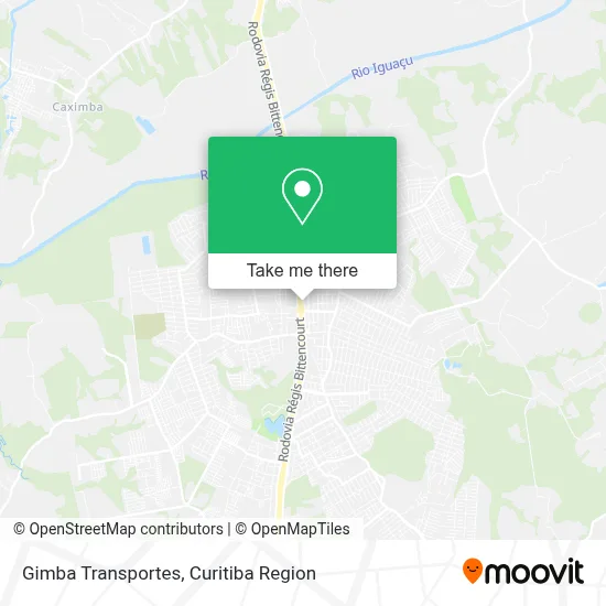 Gimba Transportes map