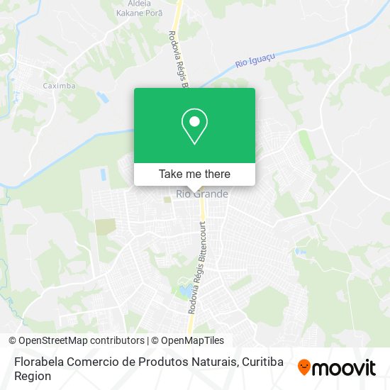 Florabela Comercio de Produtos Naturais map