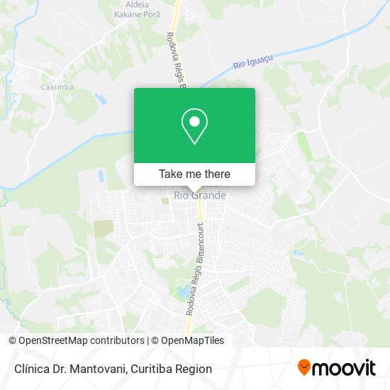 Clínica Dr. Mantovani map