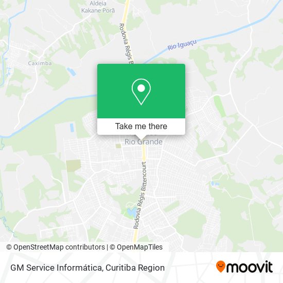 GM Service Informática map