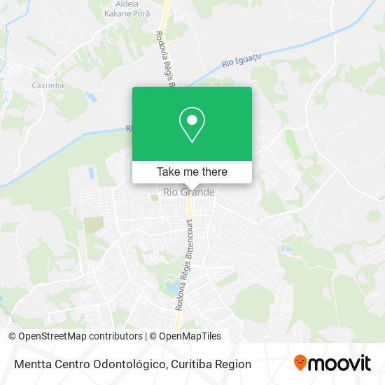Mentta Centro Odontológico map