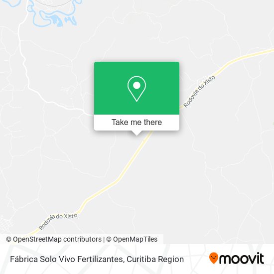 Fábrica Solo Vivo Fertilizantes map