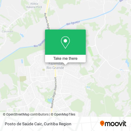 Posto de Saúde Caic map