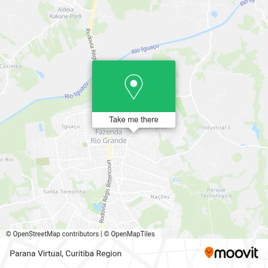 Parana Virtual map