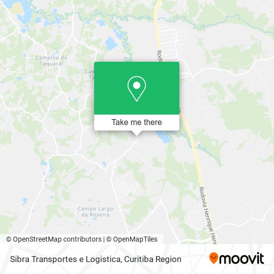 Sibra Transportes e Logistica map