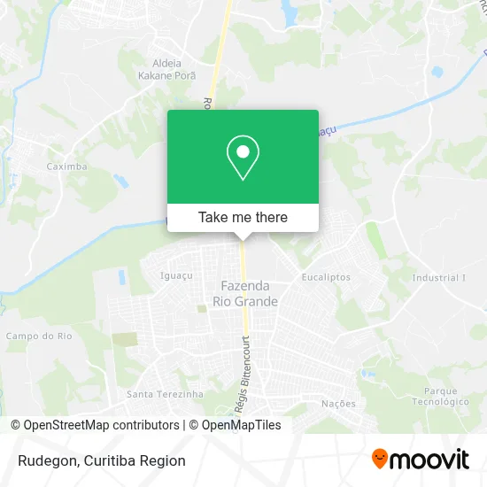 Rudegon map