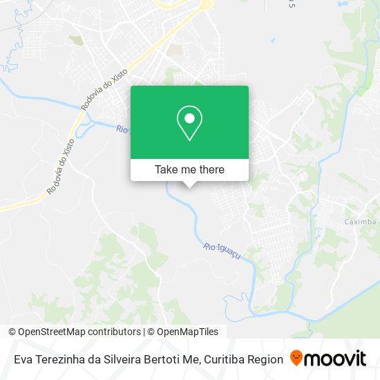 Eva Terezinha da Silveira Bertoti Me map