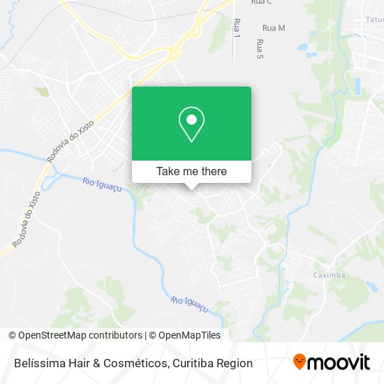 Belíssima Hair & Cosméticos map