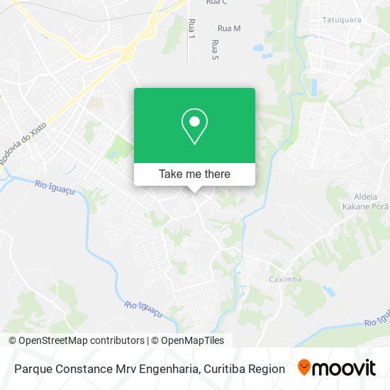 Parque Constance Mrv Engenharia map