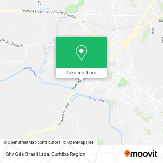 Mapa Shv Gás Brasil Ltda