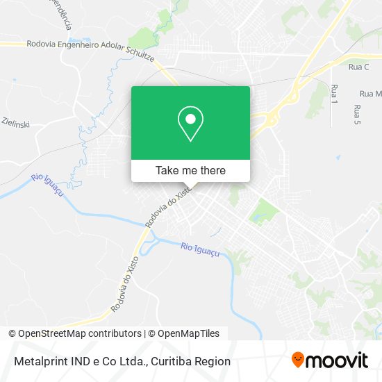 Metalprint IND e Co Ltda. map