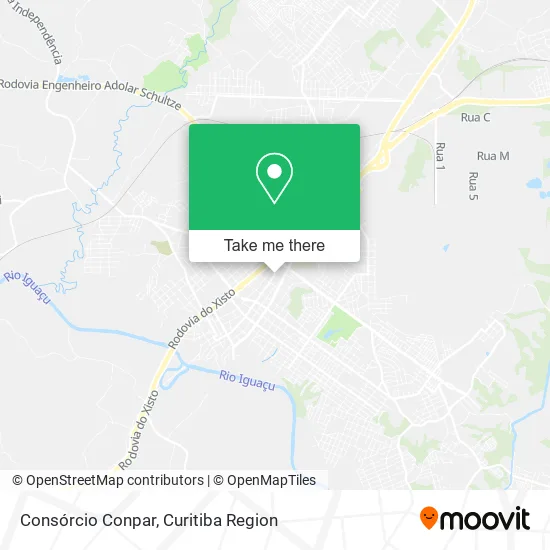 Consórcio Conpar map