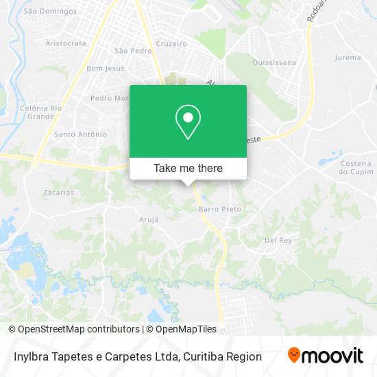 Inylbra Tapetes e Carpetes Ltda map