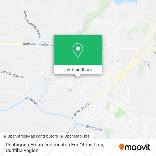 Pentágono Empreendimentos Em Obras Ltda map