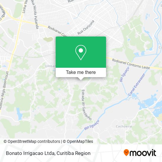 Bonato Irrigacao Ltda map