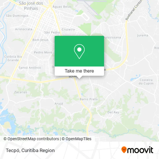 Tecpó map