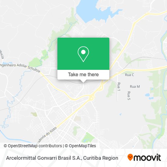Arcelormittal Gonvarri Brasil S.A. map