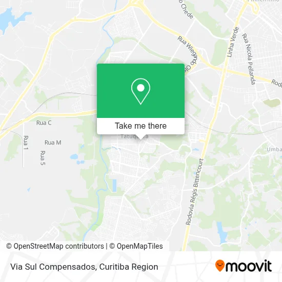 Via Sul Compensados map