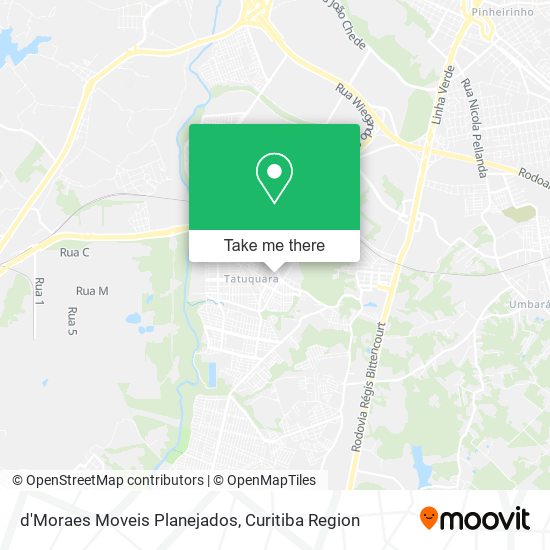 d'Moraes Moveis Planejados map