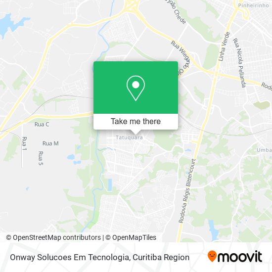 Onway Solucoes Em Tecnologia map